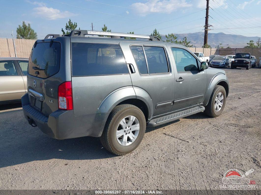 5N1AR18W27C618563 2007 NISSAN PATHFINDER photo no. 4