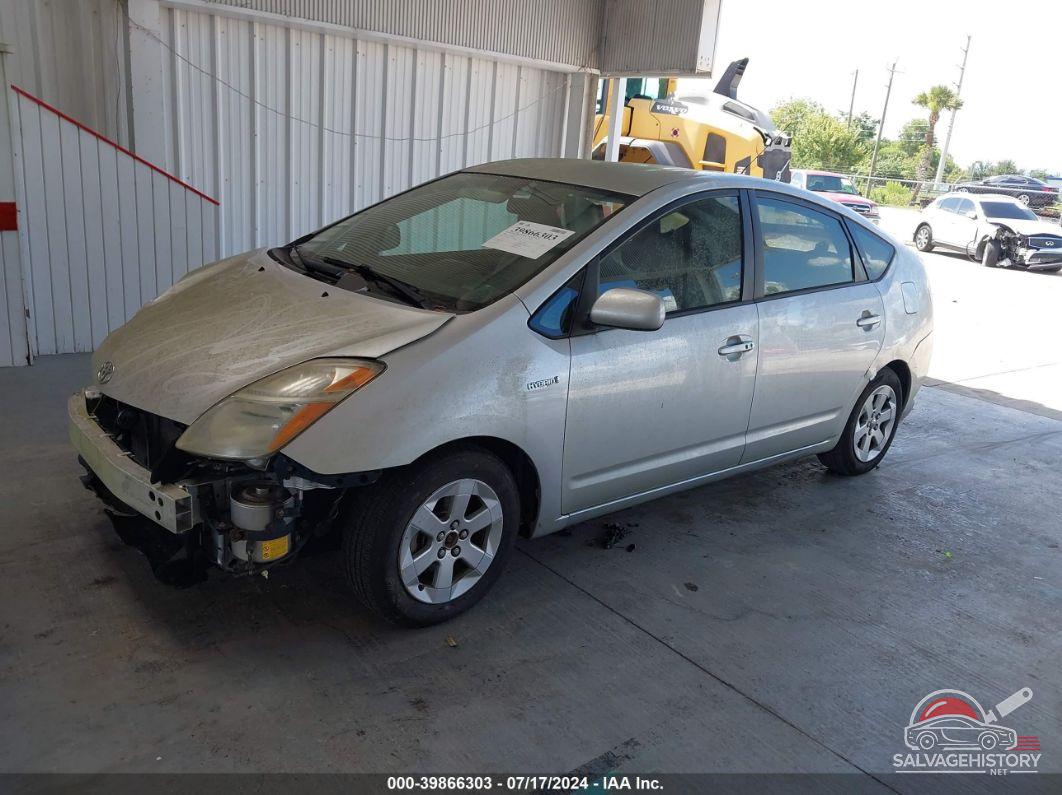JTDKB20UX87789973 2008 TOYOTA PRIUS photo no. 2