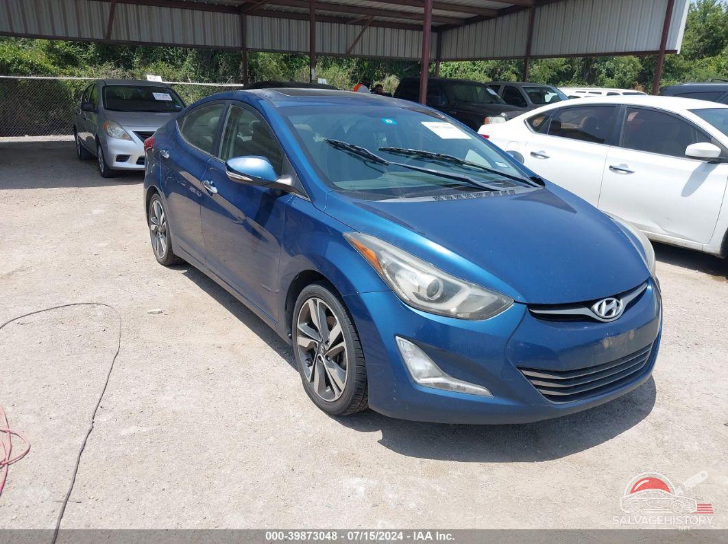 KMHDH4AE9EU120869 2014 HYUNDAI ELANTRA photo no. 5