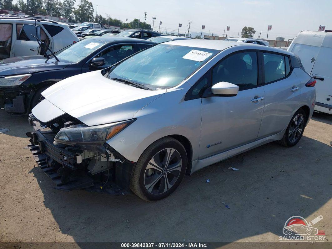 1N4AZ1CP7JC304909 2018 NISSAN LEAF photo no. 2