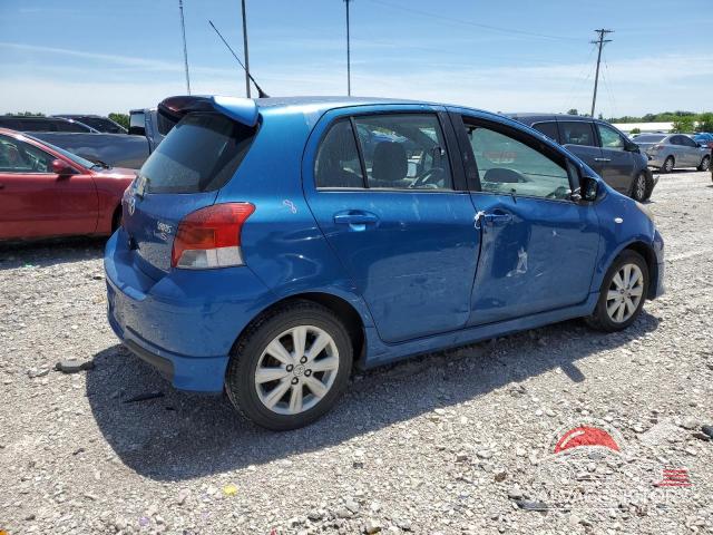 JTDKT4K31B5334896 2011 TOYOTA YARIS photo no. 3