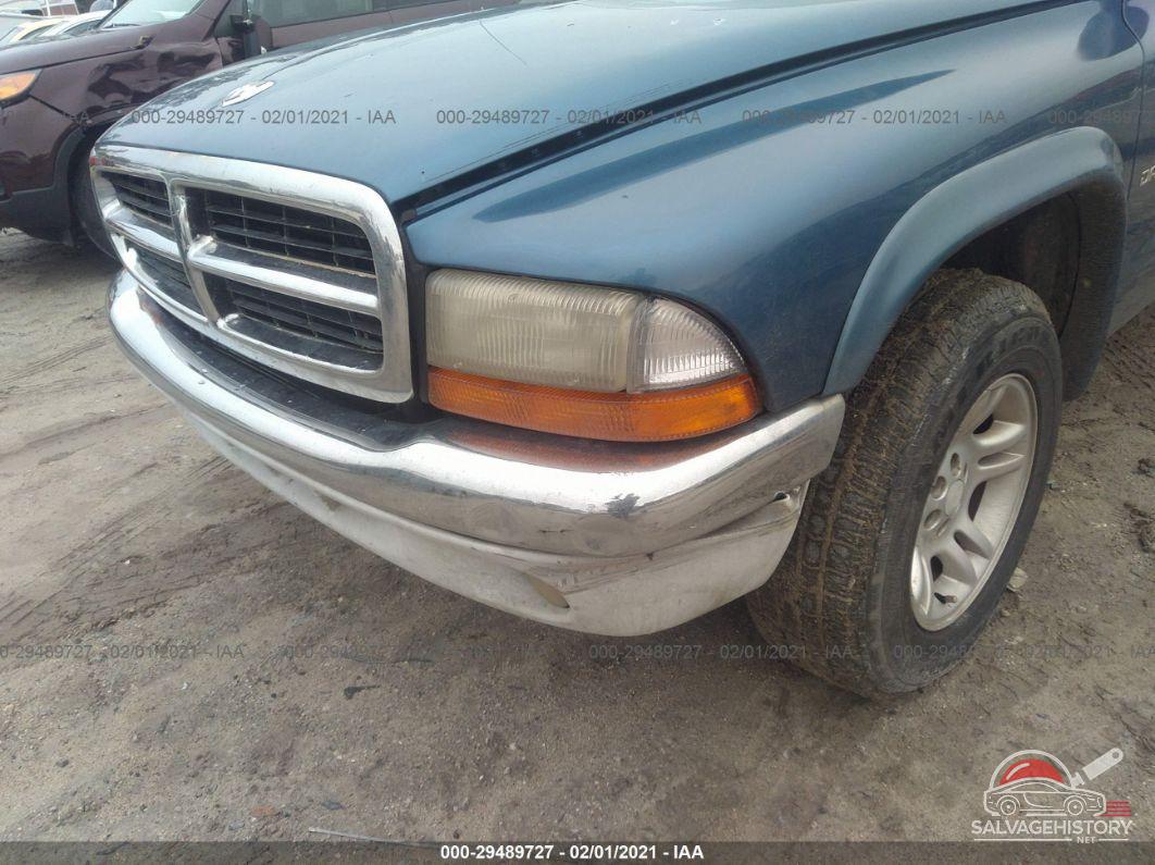 1B7HL48N52S557267 2002 DODGE DAKOTA photo no. 6