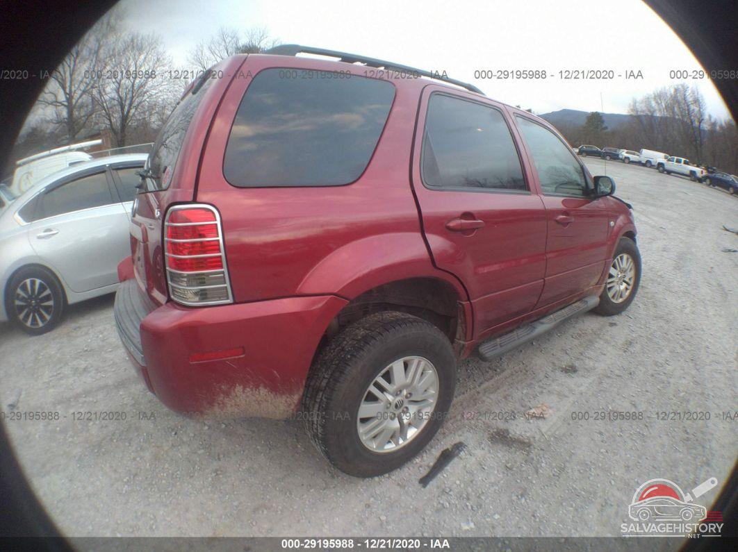 4M2YU561X5DJ23660 2005 MERCURY MARINER photo no. 4