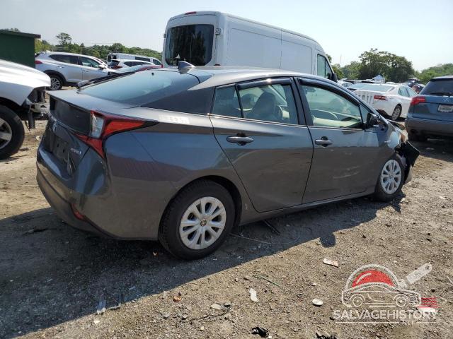 JTDKARFU3K3095238 2019 TOYOTA PRIUS photo no. 3