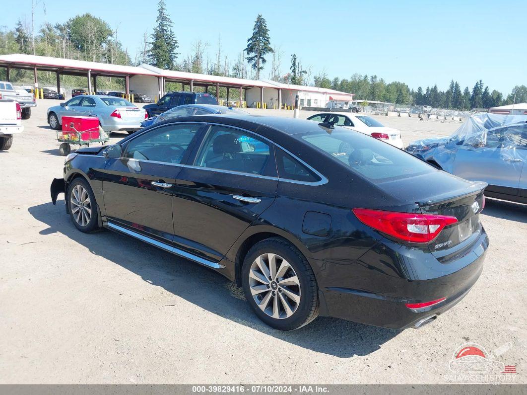 5NPE34AF2HH593995 2017 HYUNDAI SONATA photo no. 3