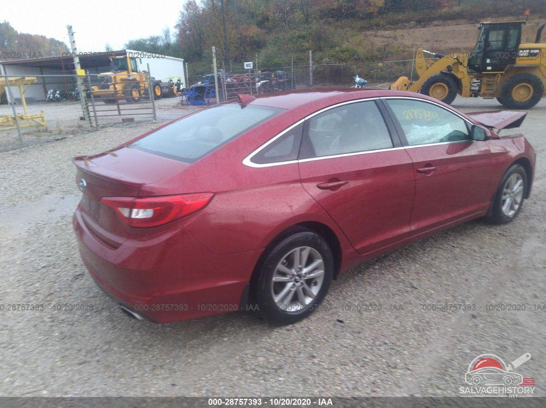 5NPE24AF7GH291832 2016 HYUNDAI SONATA photo no. 4