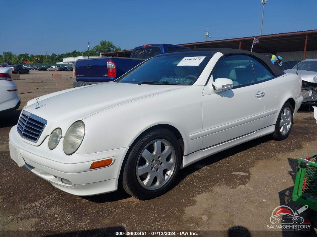 WDBLK65G42T116415 2002 MERCEDES-BENZ CLK 320 photo no. 2