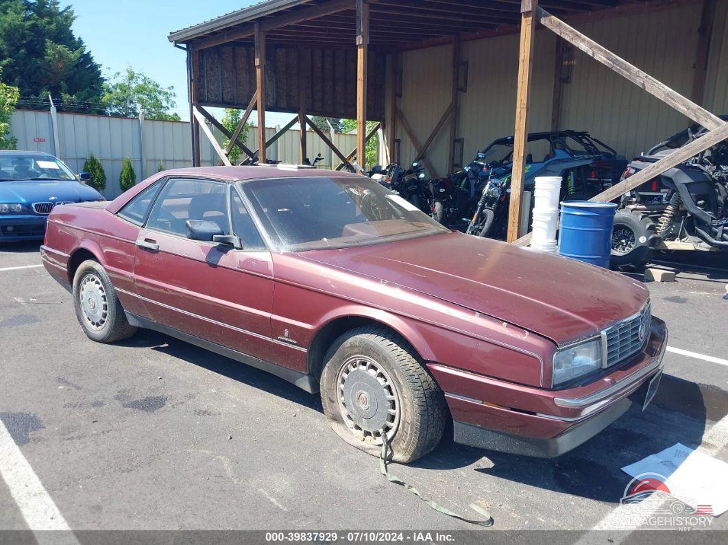 1G6VR3177HU101178 1987 CADILLAC ALLANTE photo no. 3