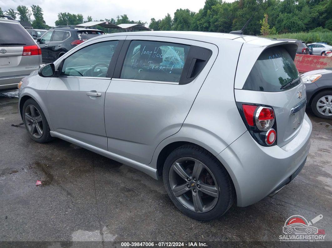 1G1JG6SB4E4157508 2014 CHEVROLET SONIC photo no. 3