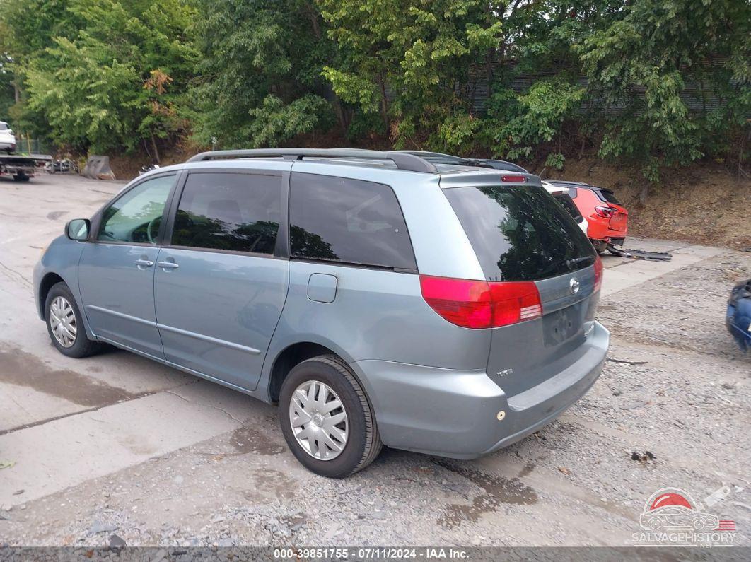 5TDZA23C75S354656 2005 TOYOTA SIENNA photo no. 3