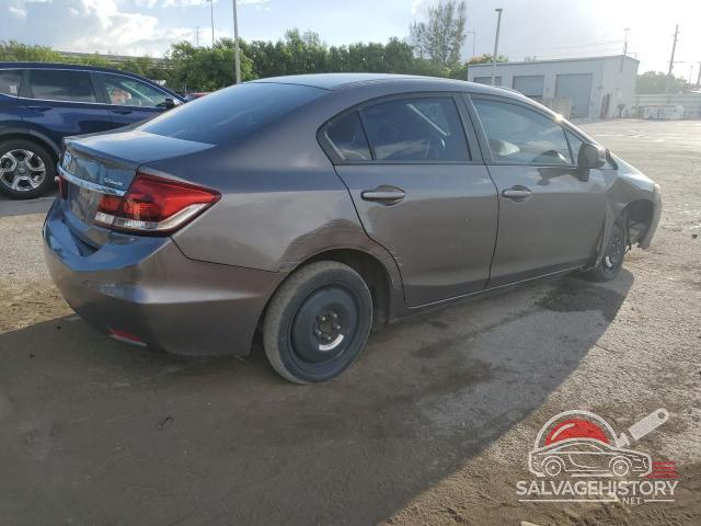 2HGFB2F57DH598867 2013 HONDA CIVIC photo no. 3