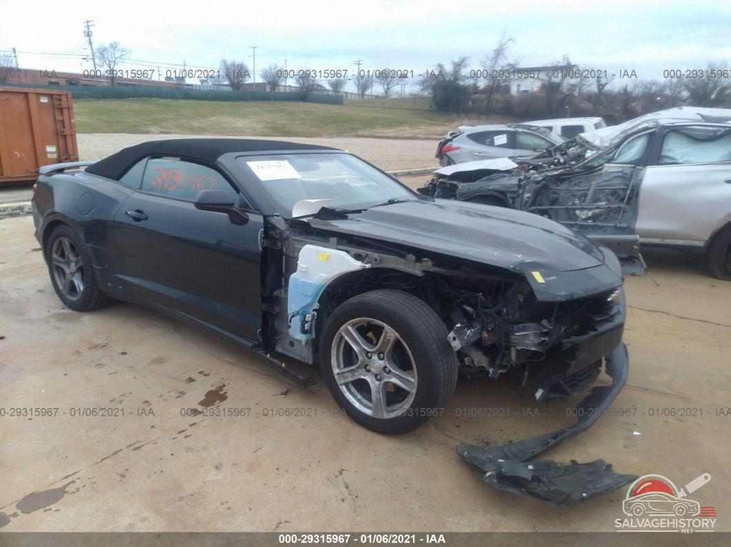 1G1FB3DS9K0109750 2019 CHEVROLET CAMARO photo no. 2