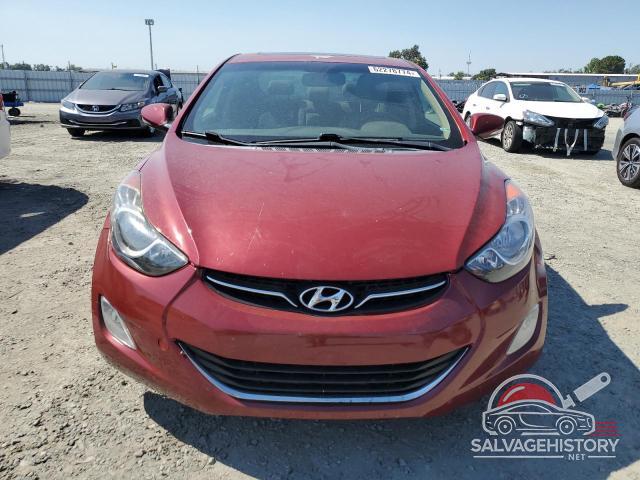 KMHDH4AE8DU634601 2013 HYUNDAI ELANTRA photo no. 5