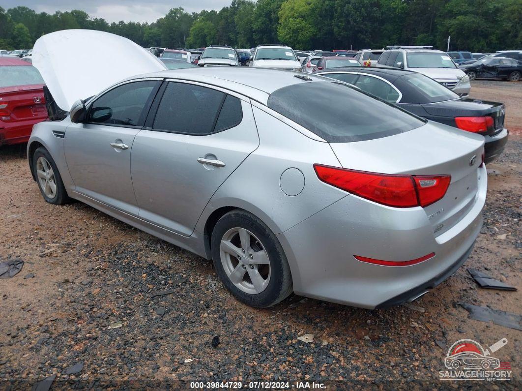 KNAGM4A75E5479240 2014 KIA OPTIMA photo no. 3