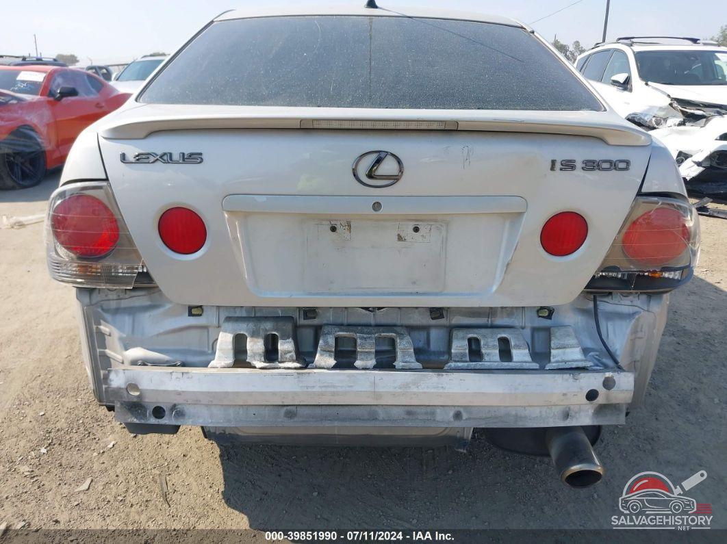 JTHBD192240093468 2004 LEXUS IS 300 photo no. 6