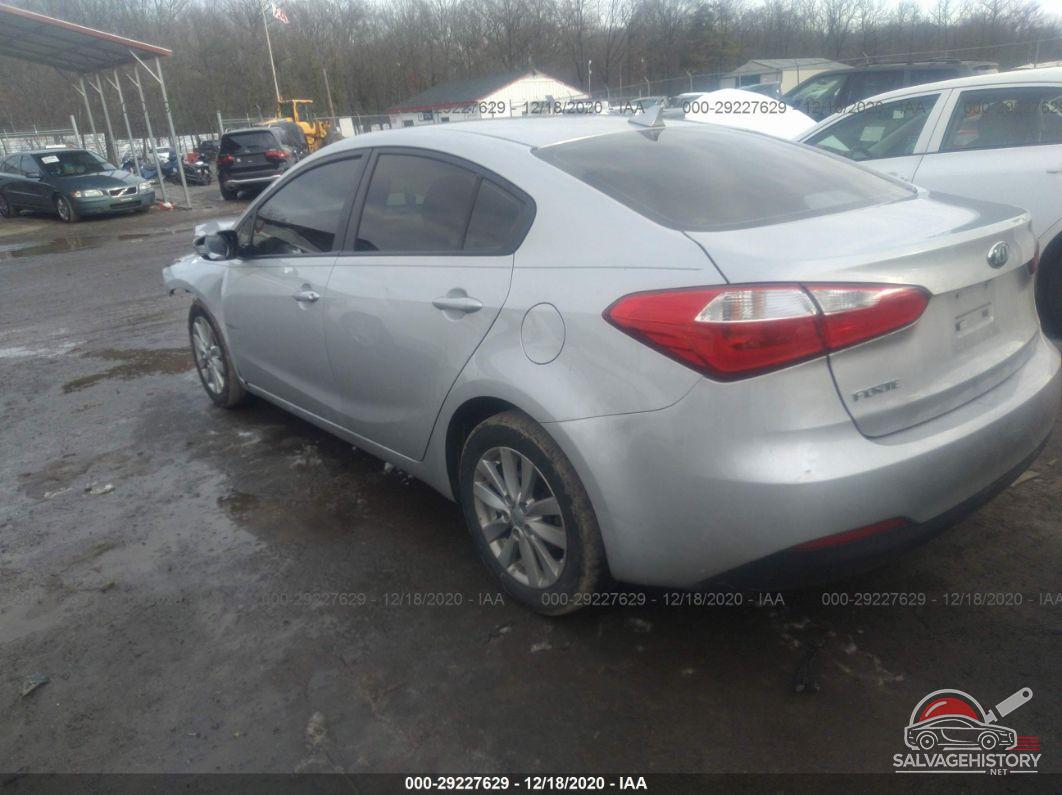 KNAFX4A66G5566271 2016 KIA FORTE photo no. 3