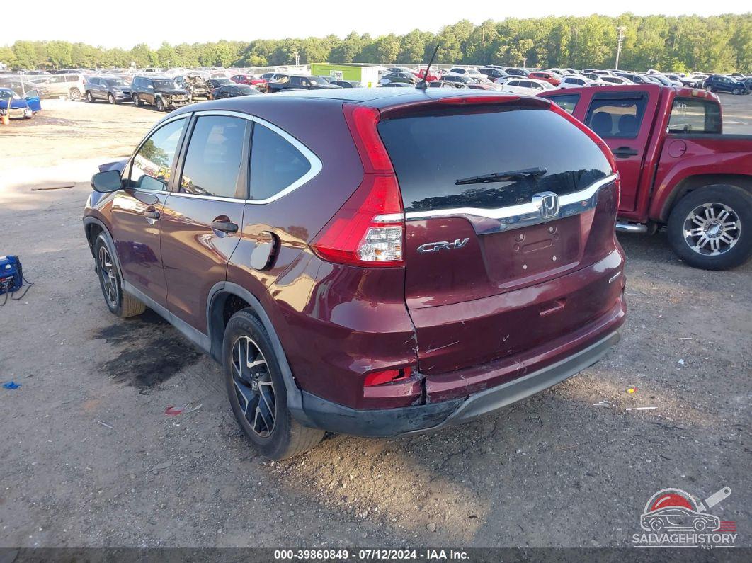 2HKRM3H46GH518194 2016 HONDA CR-V photo no. 3