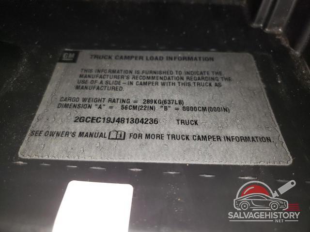 2GCEC19J481304236 2008 CHEVROLET ALL Models photo no. 12