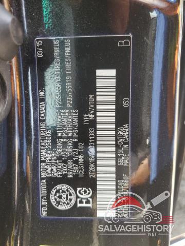 2T2BK1BA5FC311383 2015 LEXUS RX350 photo no. 14