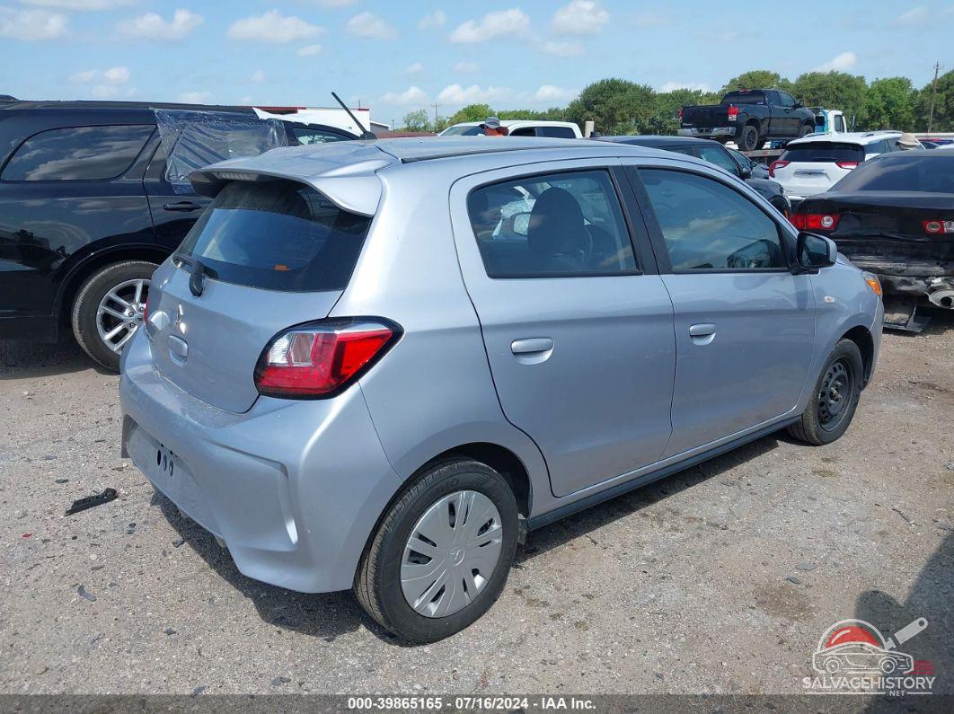 ML32AUHJ8MH013535 2021 MITSUBISHI MIRAGE photo no. 4