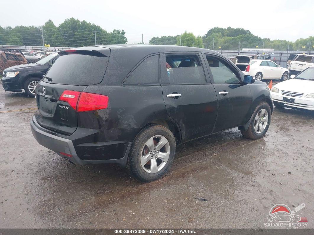 2HNYD28527H500552 2007 ACURA MDX photo no. 4