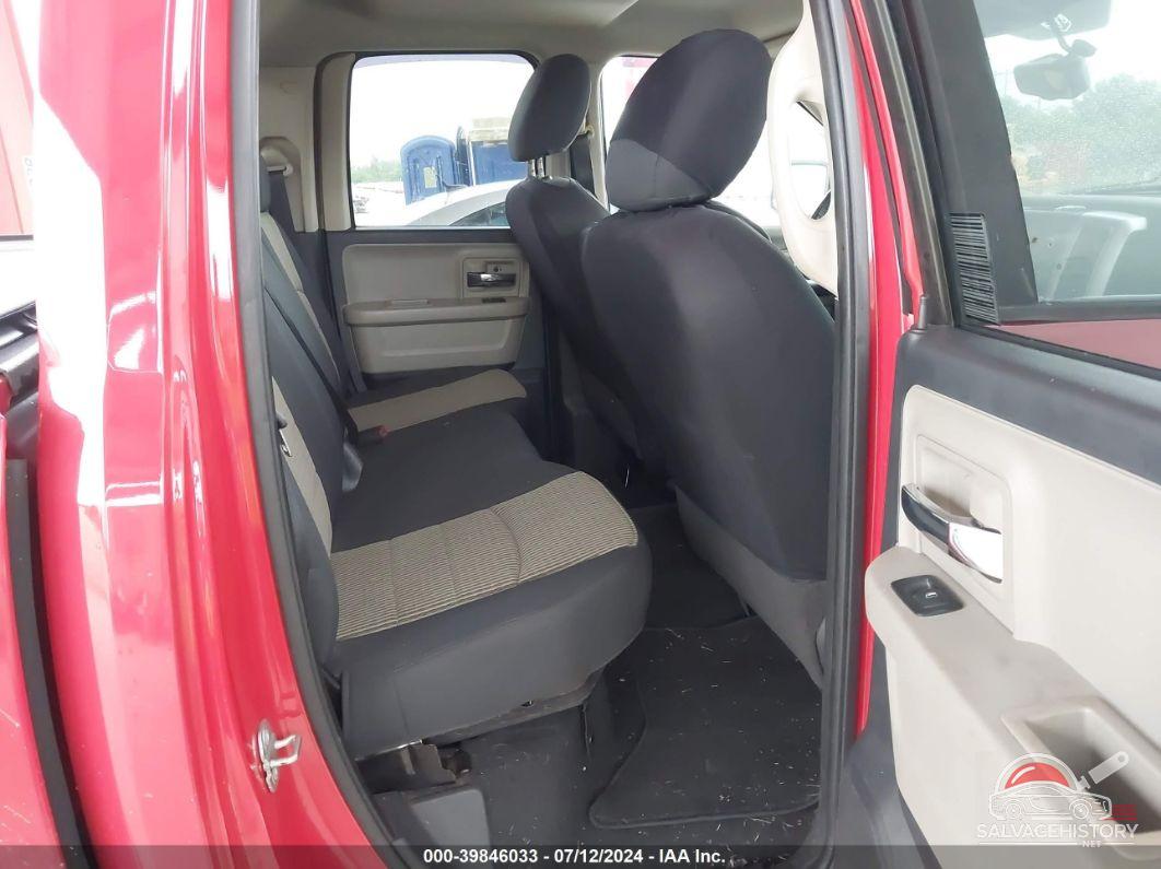 1D7RB1GP6AS122285 2010 DODGE RAM 1500 photo no. 8