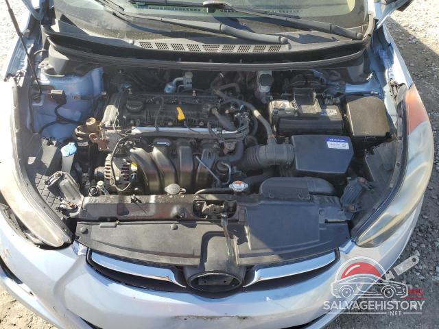 KMHDH4AEXCU359358 2012 HYUNDAI ELANTRA photo no. 11