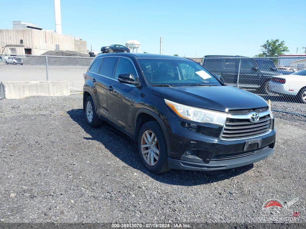 5TDBKRFH8FS194044 2015 TOYOTA HIGHLANDER photo no. 18