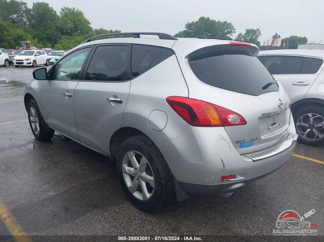 JN8AZ18W09W143957 2009 NISSAN MURANO photo no. 3