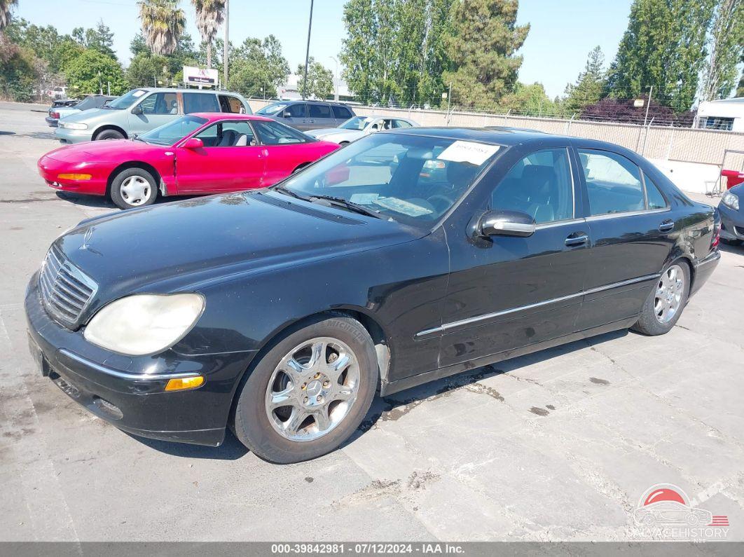 WDBNG75JXYA049917 2000 MERCEDES-BENZ S photo no. 2