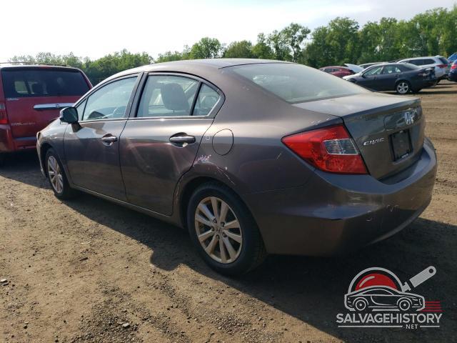 2HGFB2F83CH530865 2012 HONDA CIVIC photo no. 2