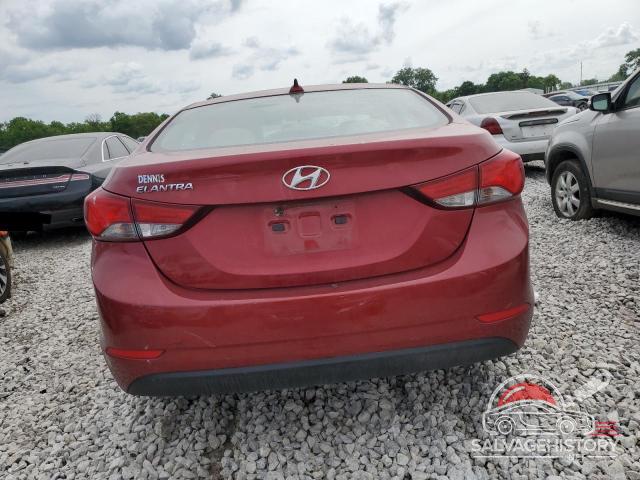 5NPDH4AE9GH796546 2016 HYUNDAI ELANTRA photo no. 6