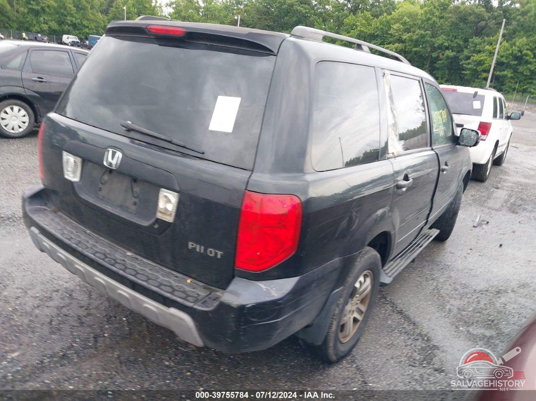 2HKYF18554H554859 2004 HONDA PILOT photo no. 4