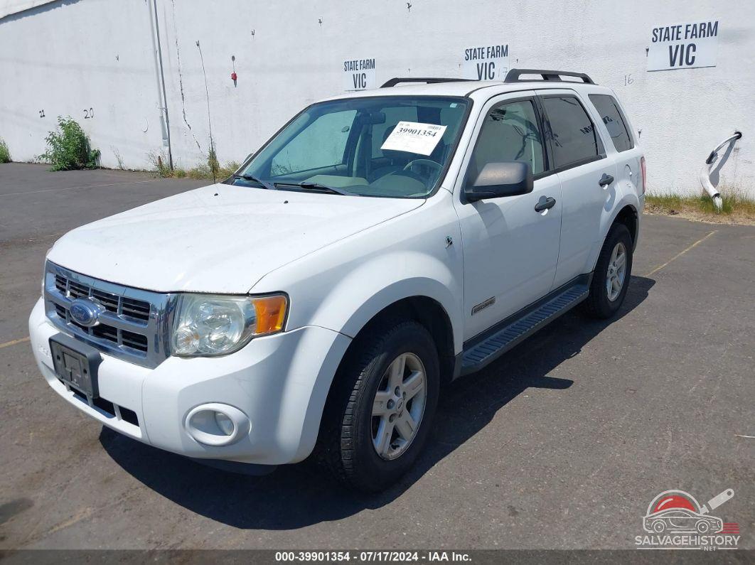 1FMCU49H98KC99744 2008 FORD ESCAPE HYBRID photo no. 2