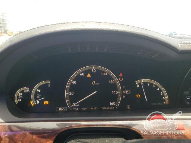 WDDNG71X17A073068 2007 MERCEDES-BENZ S-CLASS photo no. 9