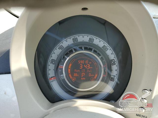 3C3CFFCR3CT106656 2012 FIAT 500 photo no. 9