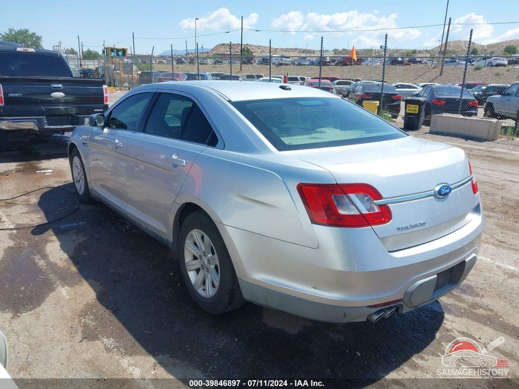 1FAHP2DW9BG180829 2011 FORD TAURUS photo no. 3
