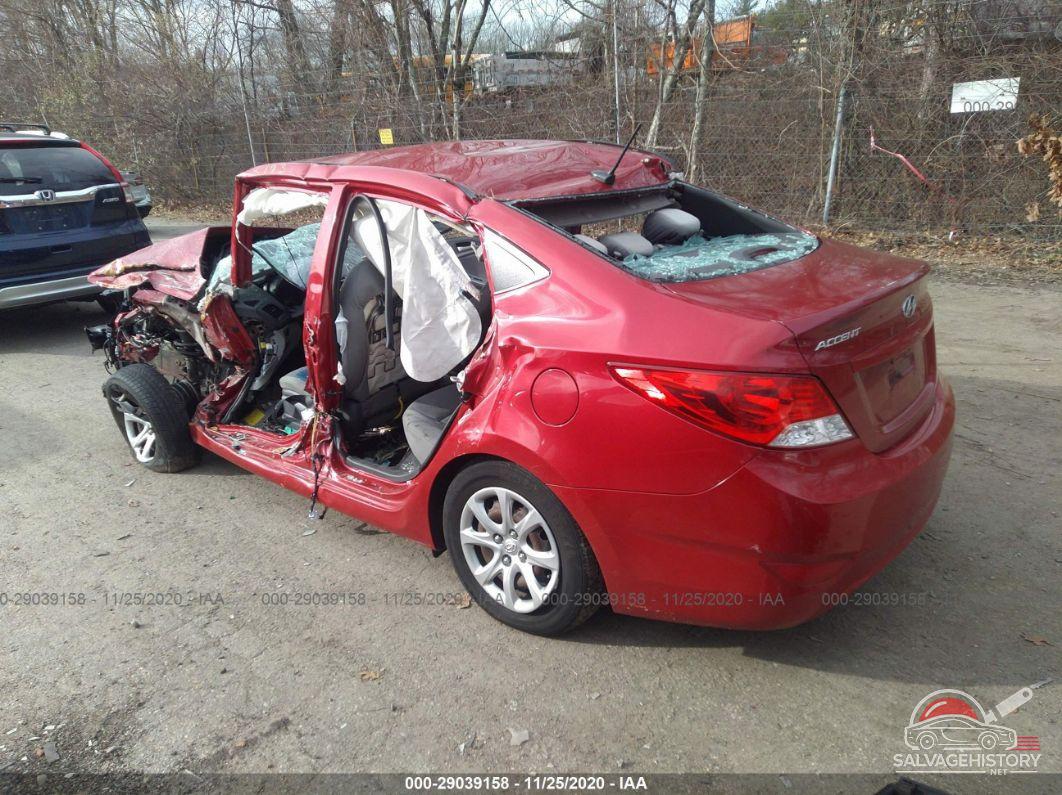 KMHCT4AEXEU589785 2014 HYUNDAI ACCENT photo no. 3