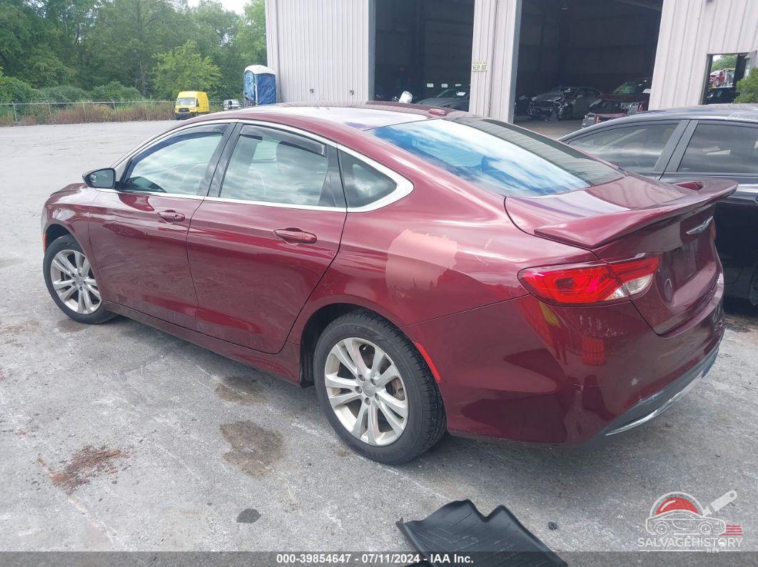 1C3CCCAB0FN602841 2015 CHRYSLER 200 photo no. 3