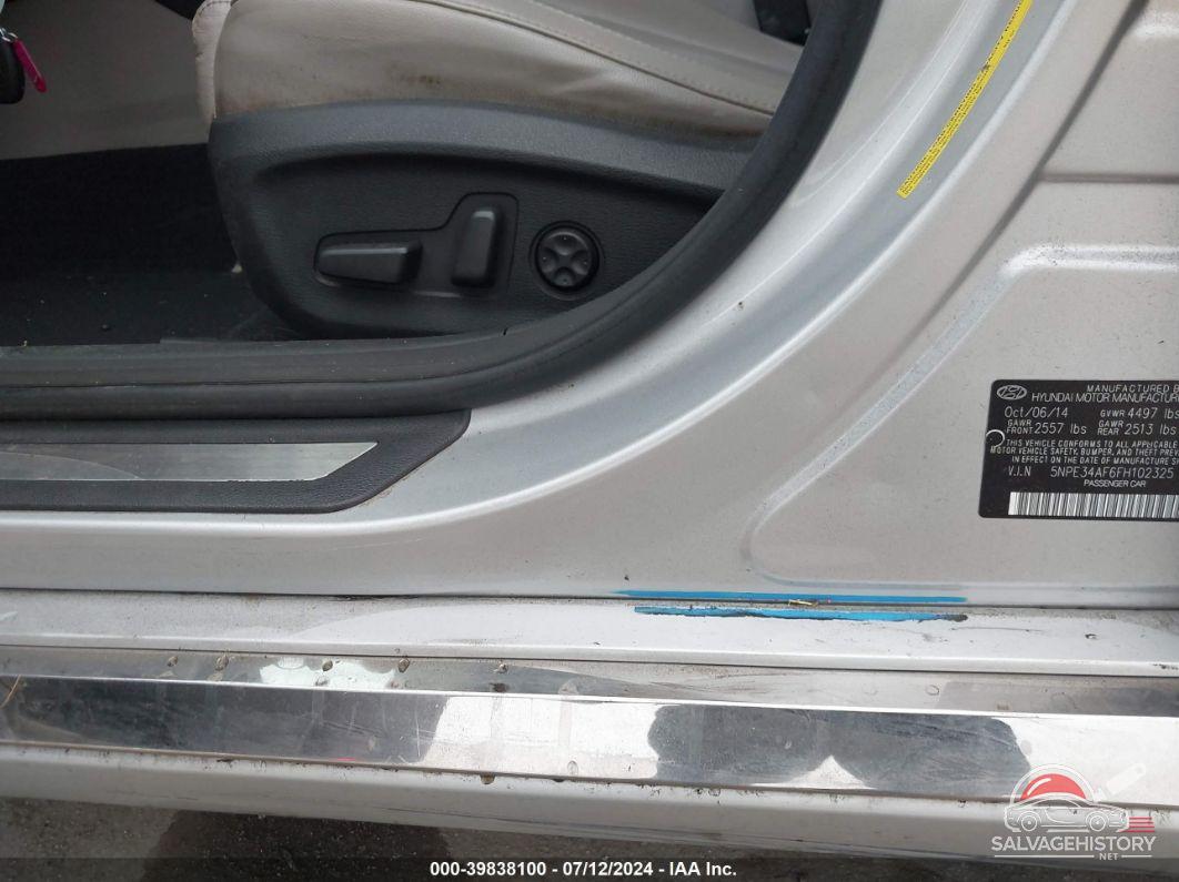5NPE34AF6FH102325 2015 HYUNDAI SONATA photo no. 6