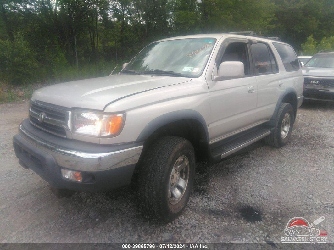 JT3HN86R4X0255032 1999 TOYOTA 4RUNNER photo no. 2