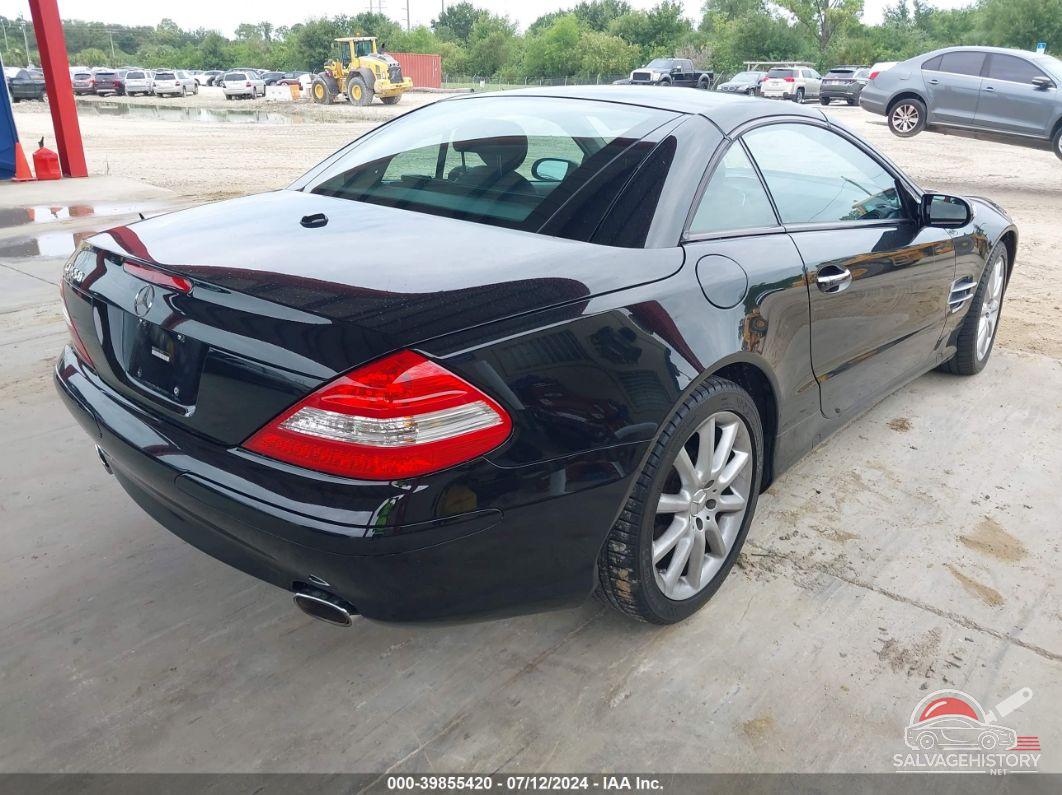 WDBSK71F17F130678 2007 MERCEDES-BENZ SL 550 photo no. 4