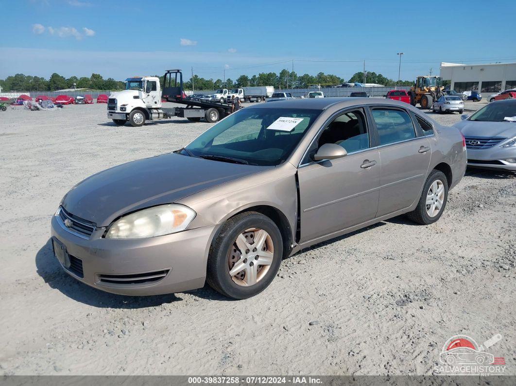 2G1WB58K169422809 2006 CHEVROLET IMPALA photo no. 2