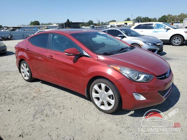 KMHDH4AE8DU634601 2013 HYUNDAI ELANTRA photo no. 4