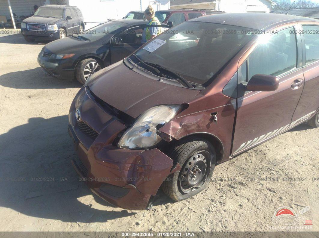JTDKT4K33A5279883 2010 TOYOTA YARIS photo no. 6