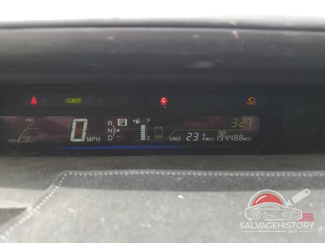JTDZN3EU6C3120331 2012 TOYOTA PRIUS photo no. 9