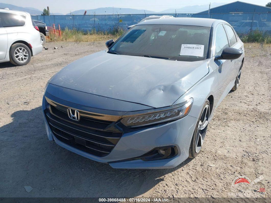 1HGCV1F34MA100240 2021 HONDA ACCORD photo no. 6