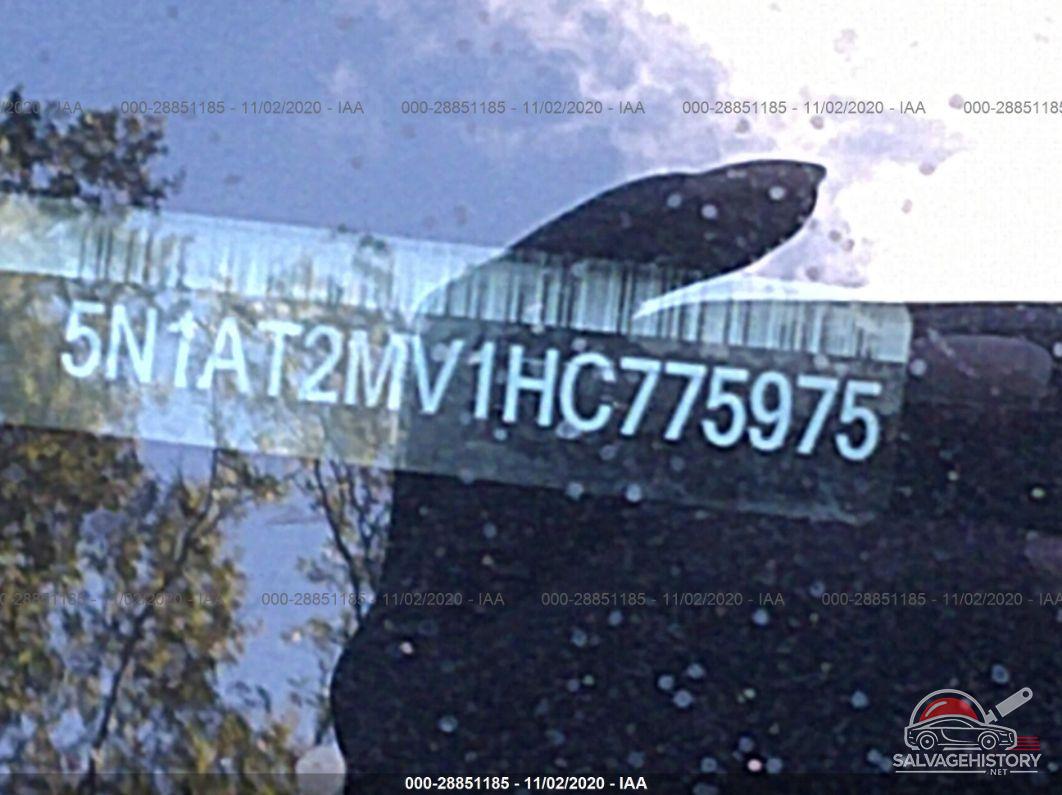 5N1AT2MV1HC775975 2017 NISSAN ROGUE photo no. 9