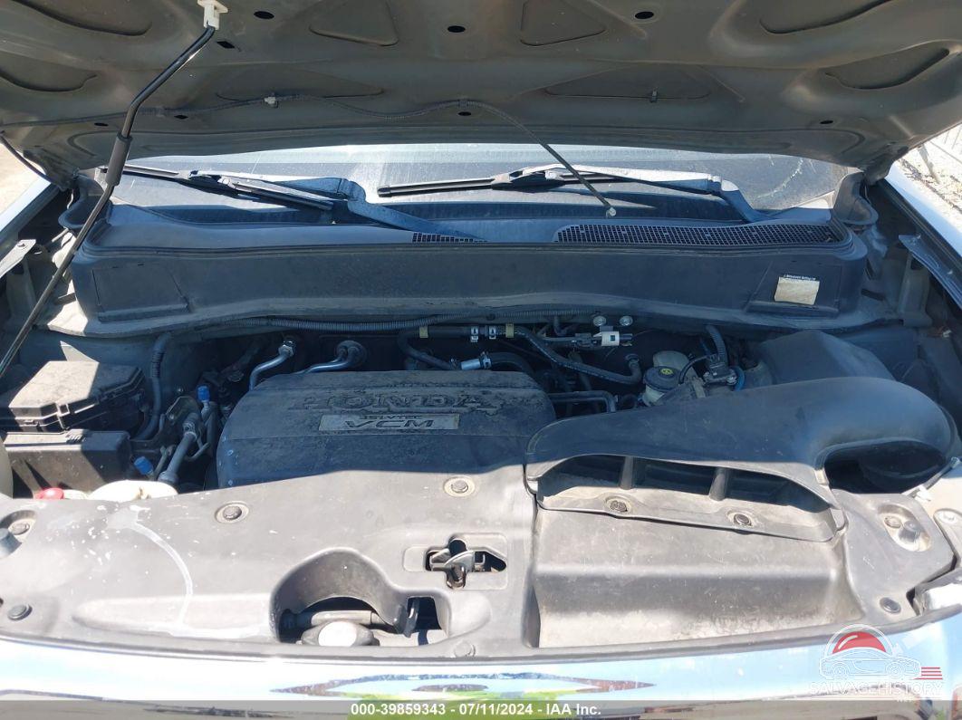 5FNYF38259B003774 2009 HONDA PILOT photo no. 10