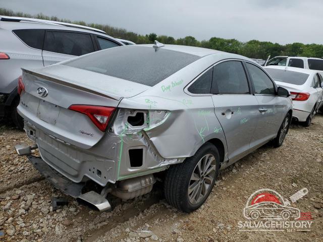 5NPE34AF2HH496473 2017 HYUNDAI SONATA photo no. 3